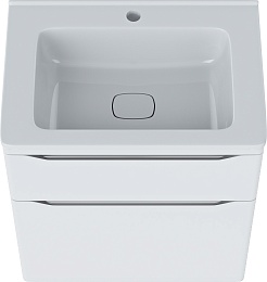 Vivon Тумба с раковиной Shelly 60 белая матовая – фотография-5